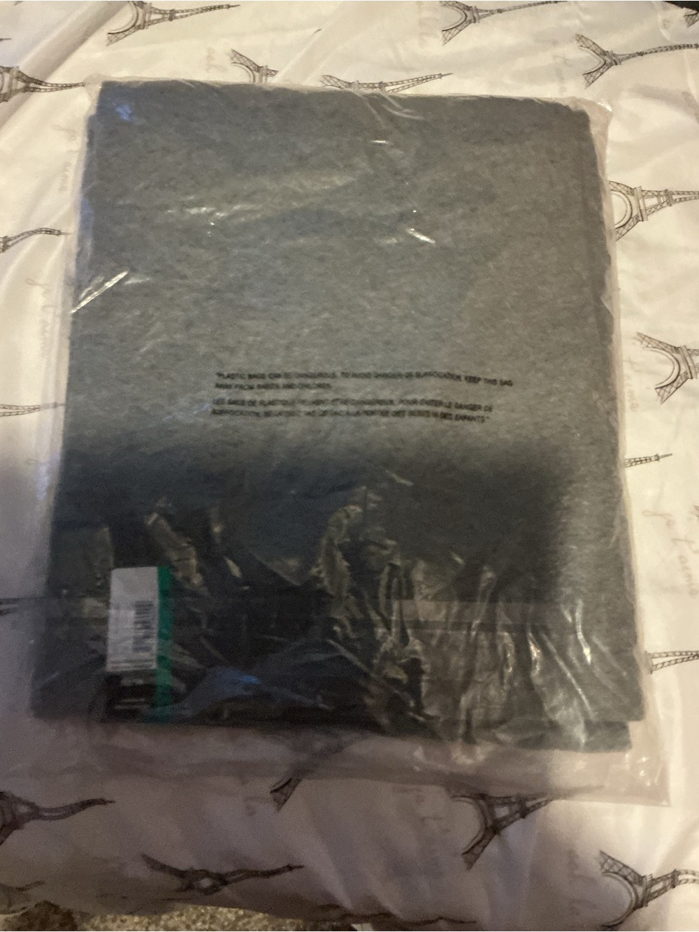 George Men’s Gray Heather Short Sleeve Crew Neck T-Shirts - 3 Pack - Picture 2 of 2